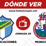 Dónde ver Comunicaciones vs Municipal en vivo