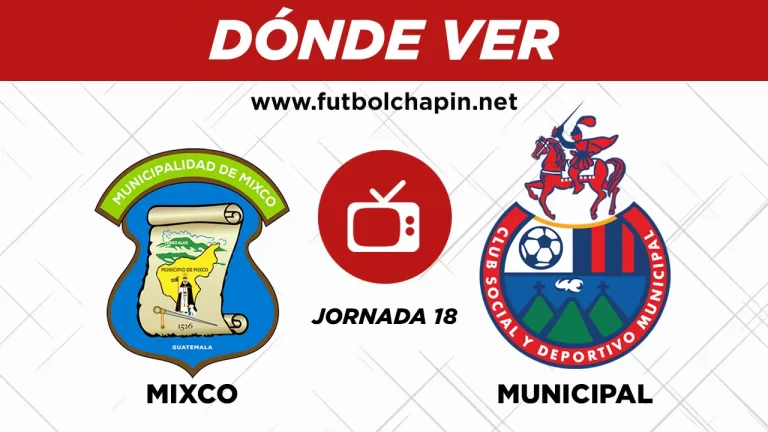 Dónde ver Mixco vs Municipal