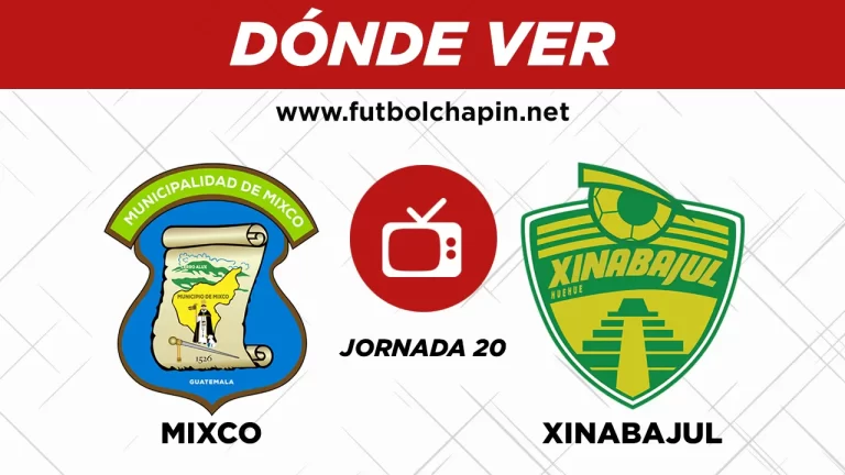 Dónde ver Mixco vs Xinabajul en vivo
