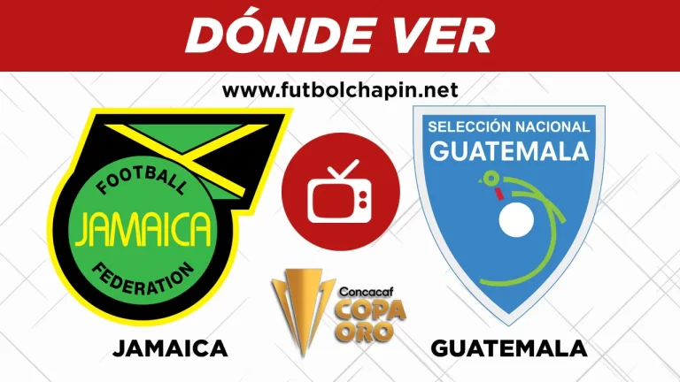 Dónde ver Jamaica vs Guatemala en vivo copa oro 2025