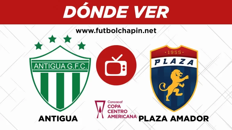 Antigua vs Plaza Amador en vivo online gratis por internet